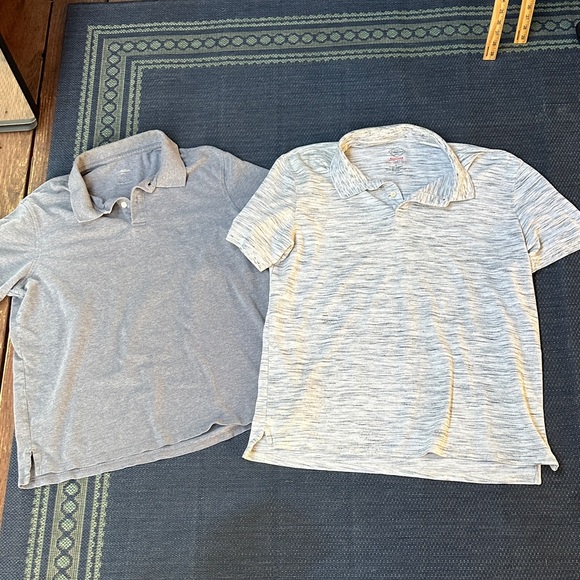 St. John's Bay & Goodfellow Mens Polo Shirt Set - Gray & White/gray. XL - Picture 1 of 3